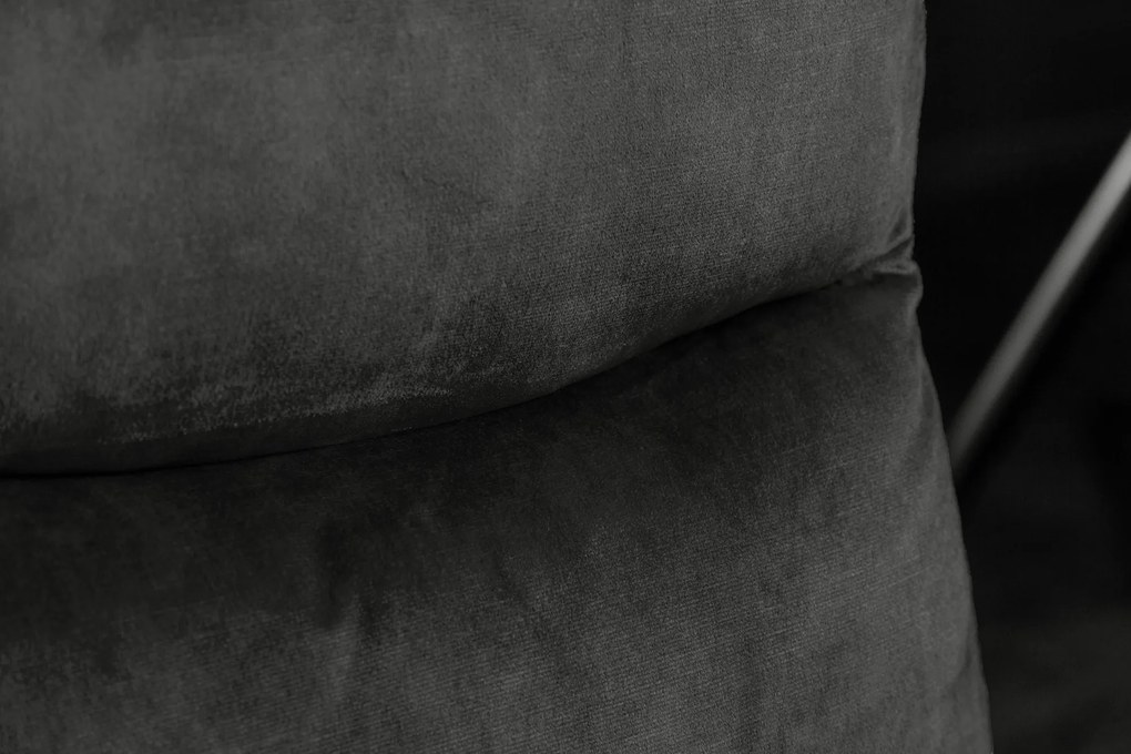 Stolička konzolová Comfort green velvet