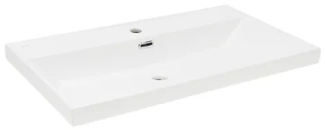 Nábytkové umývadlo SAT B-Way 81x46,5 cm otvor pre batériu uprostred SATBW8046