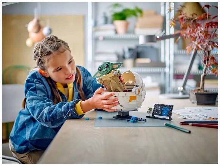 Lego®  Star Wars 75403 Grogu™ vo vznášajúcom sa kočíku  (100396886)