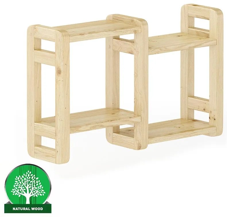 Polička borovica PK104-80x44x19 surová