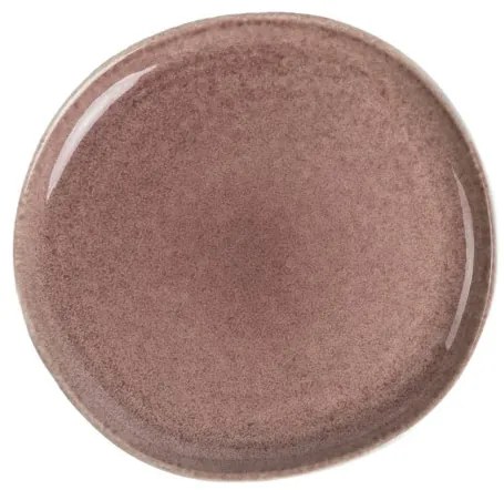 Dezertný tanier MYSTIC ružový 706592