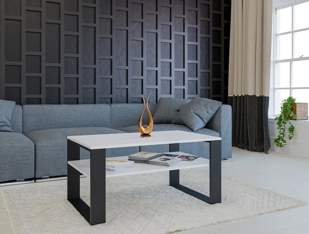 Konferenčný stolík Lawa MODERN 1P biely