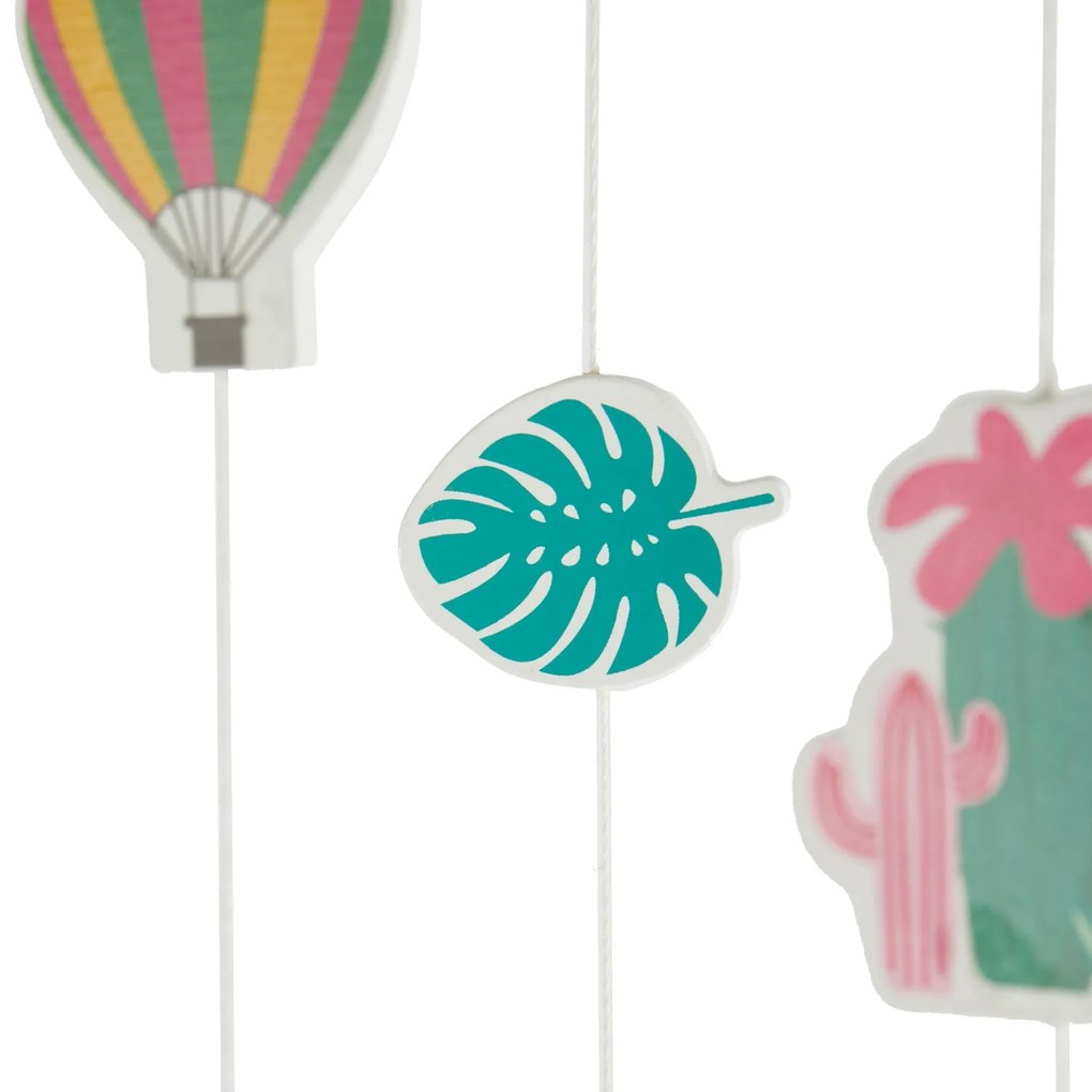 Bieco - Drevený závesný kolotoč - lama