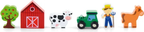 Drevené figúrky Viga 50812 farma