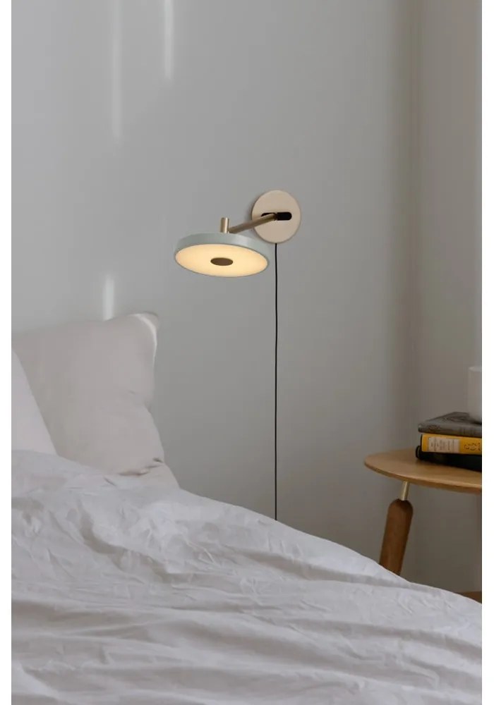 Svetlozelené LED nástenné svietidlo so stmievačom ø 15 cm Asteria Wall Long – UMAGE