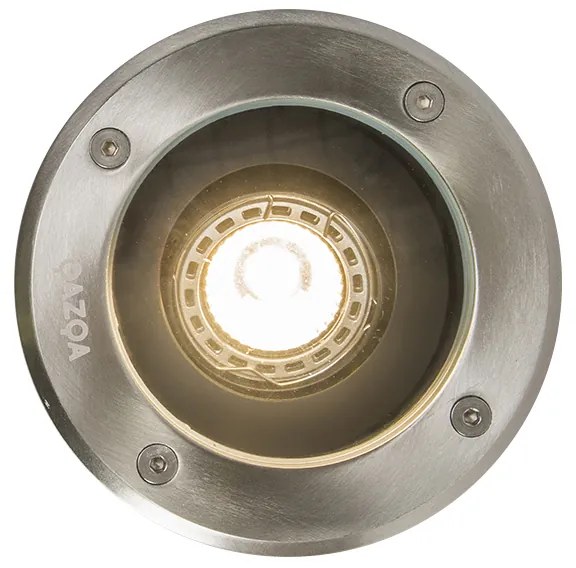 Sada 6 inteligentných vonkajších bodových svetiel nastaviteľných vrátane Wifi GU10 - Delux