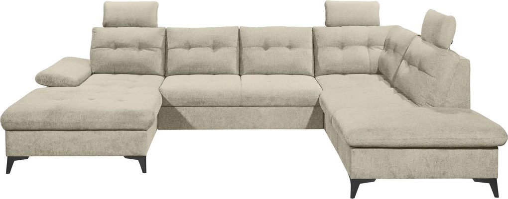 XXXLutz SEDACIA SÚPRAVA, textil, béžová MID.YOU - Sedačky - 002220053706
