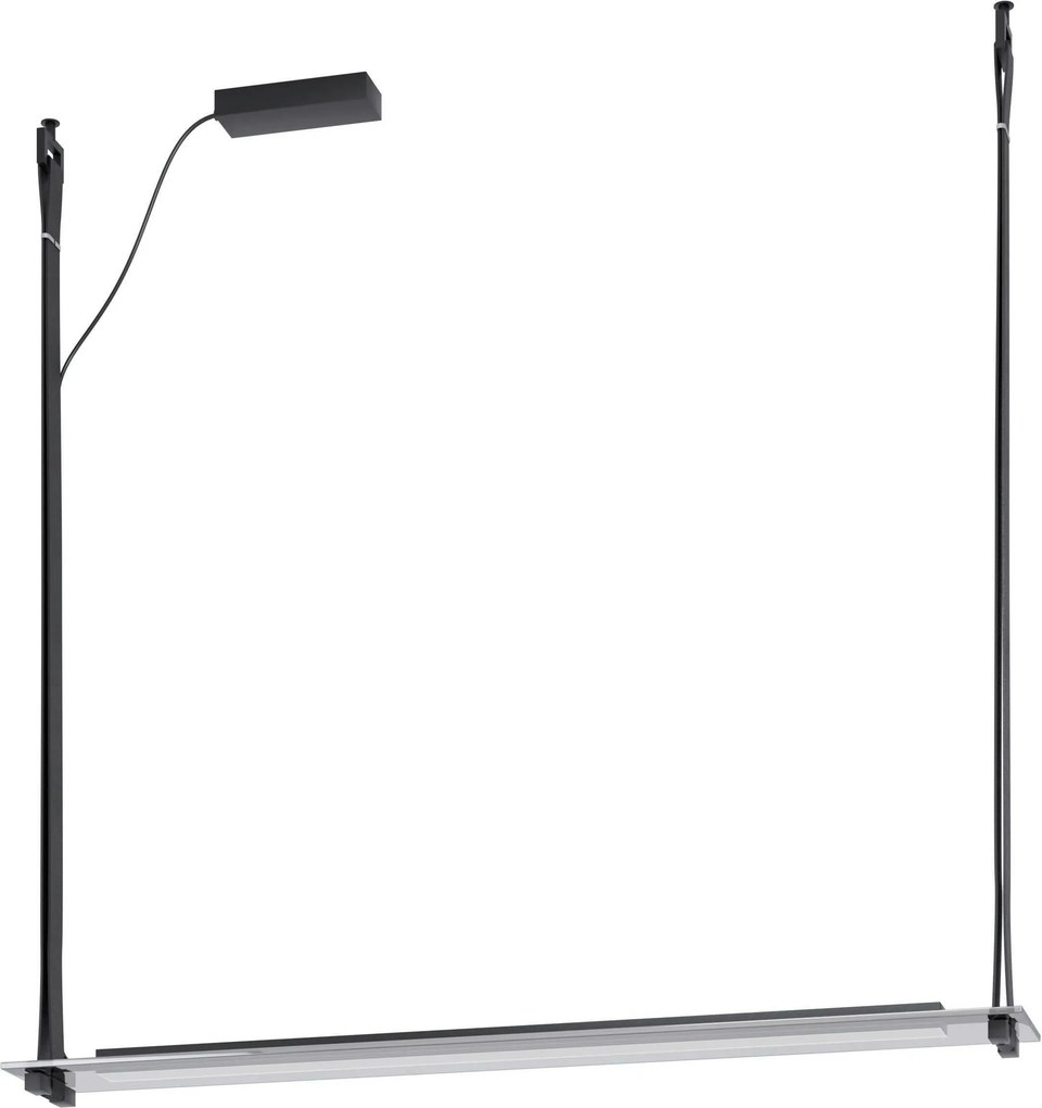 XXXLutz ZÁVESNÉ LED SVIETIDLO, 116/16/116 cm Eglo - Online Only bytové doplnky - 003348223601