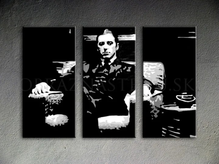 Ručne maľovaný POP Art obraz GODFATHER | rôzne rozmery