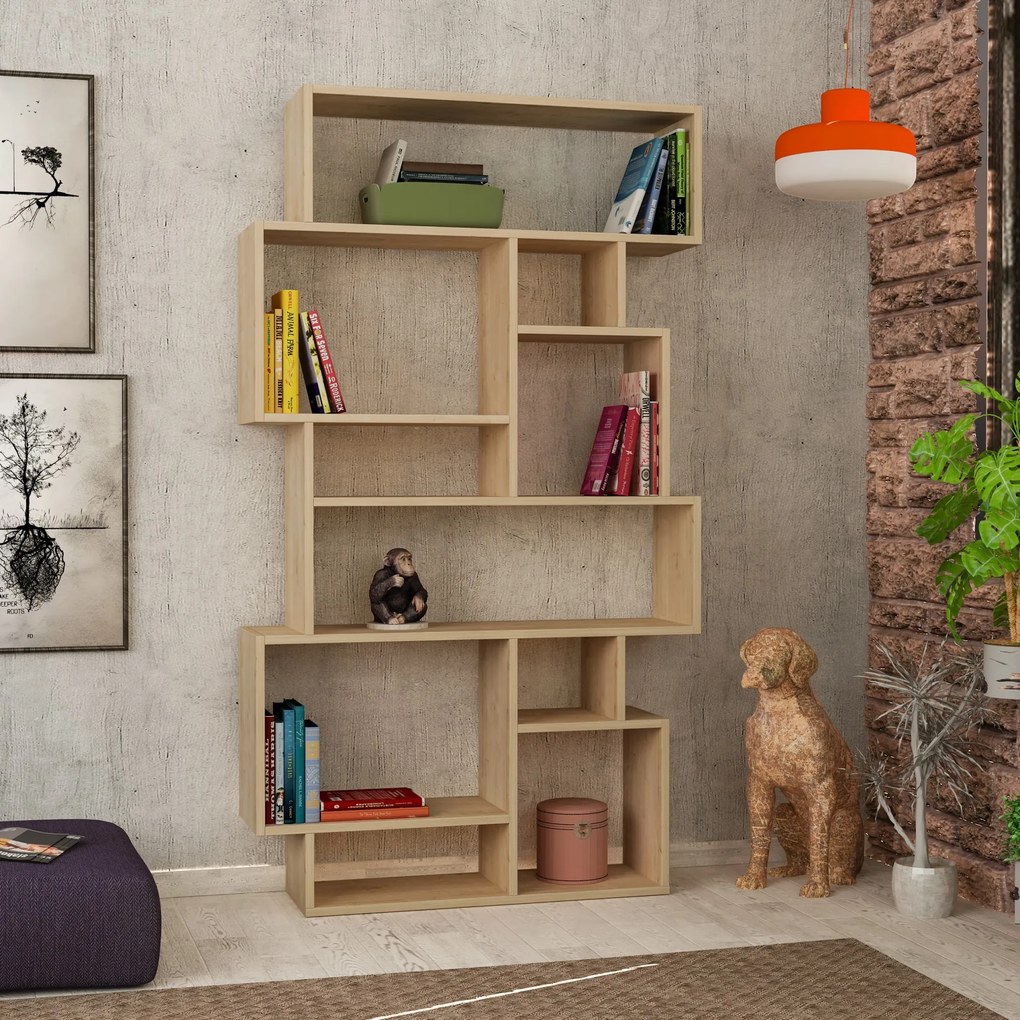 Knižnica Houseland KARMATO dub prírodný