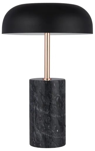 Searchlight EU60709BK - Stolná lampa FRANKFURT 2xE14/7W/230V čierna