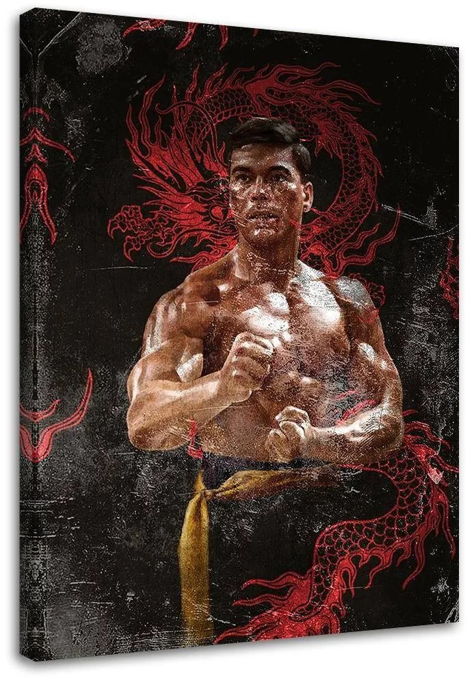 Gario Obraz na plátne Jean-Claude Van Damme vo filme Krvavý šport - Dmitry Belov Rozmery: 60 x 90 cm