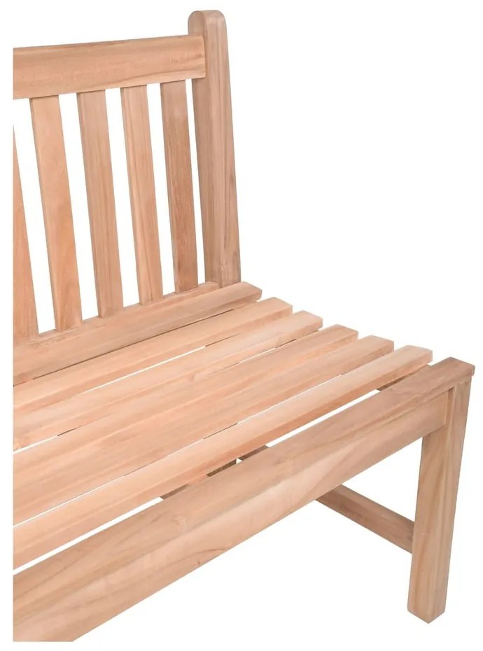 Drevená záhradná lavica v prírodnej farbe Solo – Garden Pleasure