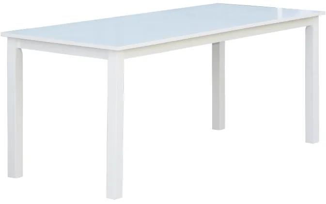 Backagard jedálenský stôl 180x90 cm biely