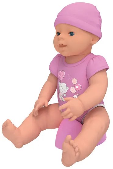 Playtive Cikajúca bábika Toni, 40 cm (bledoružová)  (100367685)