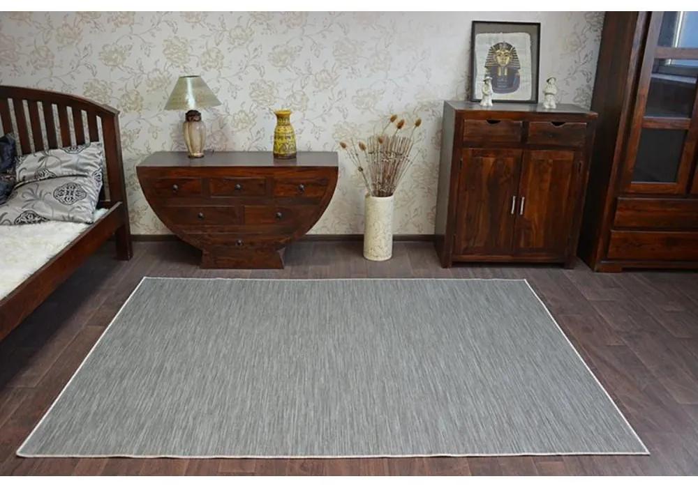 Obojstranný kusový koberec Noel šedý 160x230cm