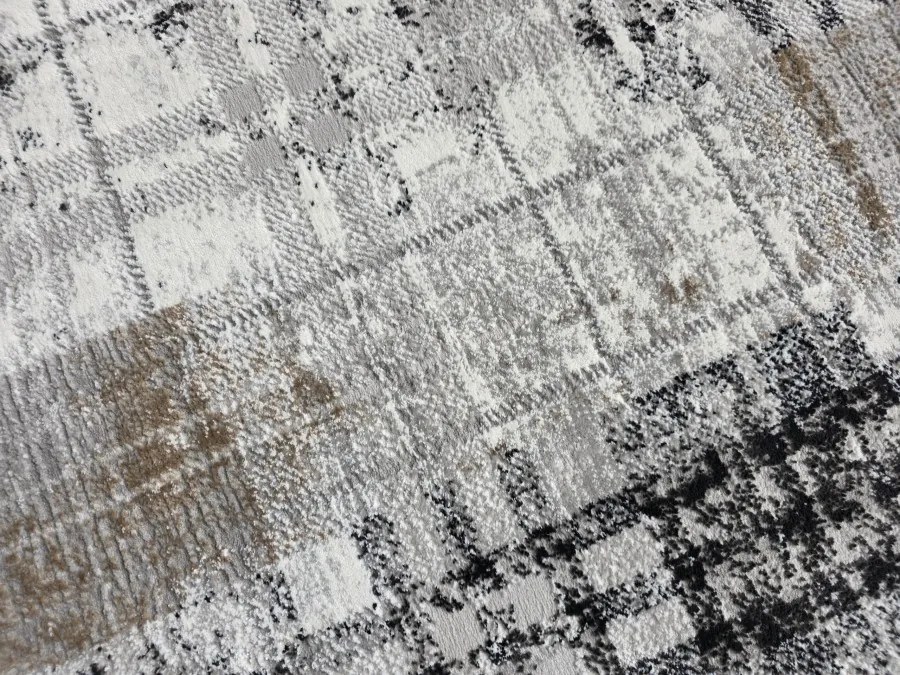 DC Koberec Oman 415 sivá antracit Rozmer: 80×150 cm