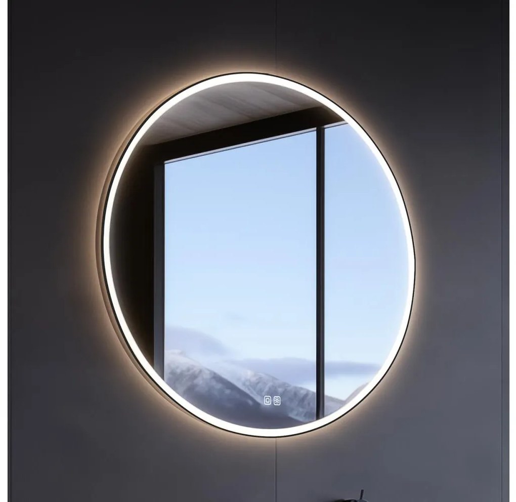 NIMCO ZPC 28000RVX-90 - LED Kúpeľňové zrkadlo 3000-6500K pr. 60 cm IP44