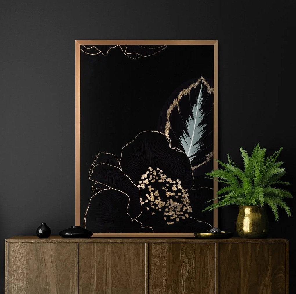 OBRAZ LIMITED COLLECTION PEONIA3 53X73 CM