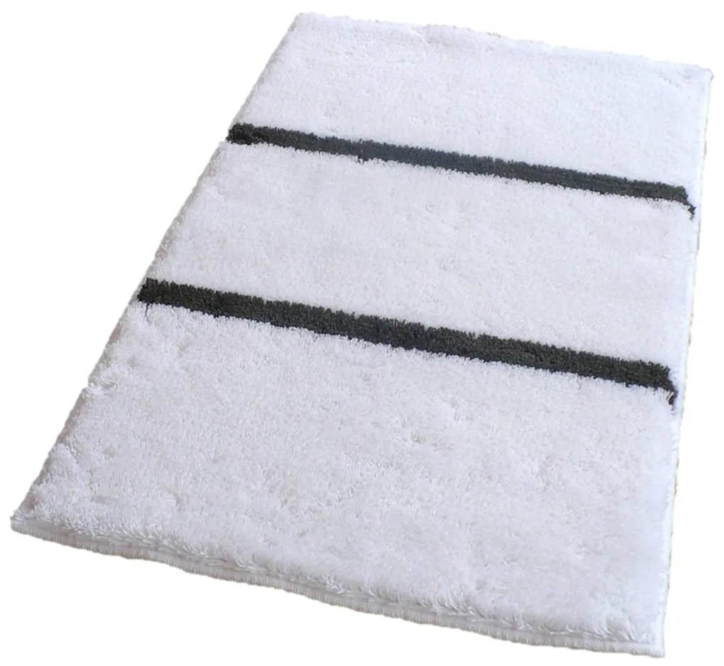 ROUTNER Kúpeľňová predložka IRSINA Biela 10503 - Biela / 80 x 150 cm 10503