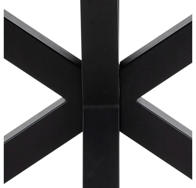 Keramický jedálenský stôl Neele 160 cm čierny - Otvorené balenie