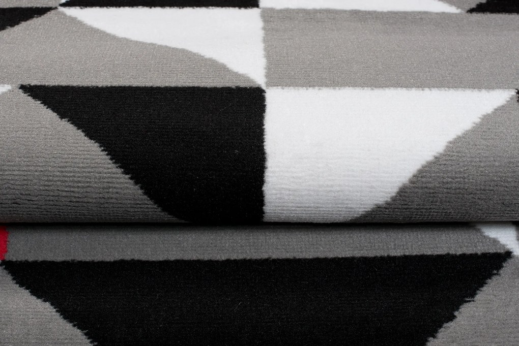 TA Koberec Z896D GRAY MAYA PP ESM Biely Obdĺžnikový Rozmer: 200x250 cm