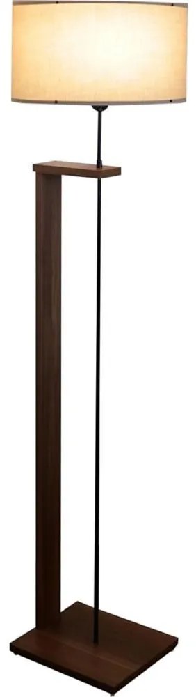 Stojacia lampa AYD 1xE27/40W/230V béžová/hnedá