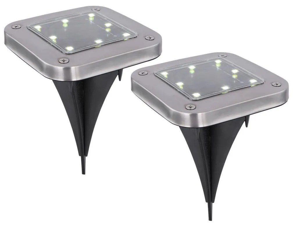 Globo 33414Q-2 - SADA 2x LED Solárne svietidlo SOLAR LED/0,8W/1,2V IP44 GL6923