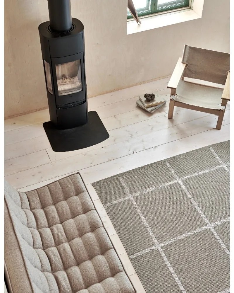 Béžový vnútorný a vonkajší koberec 70x100 cm Ada Dark Linen – Pappelina