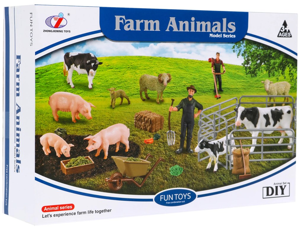 Farmársky set s figúrkami a doplnkami RAMIZ Q9899-ZJ67