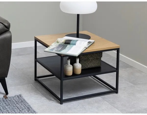 Konferenčný stolík CORA dub/čierna