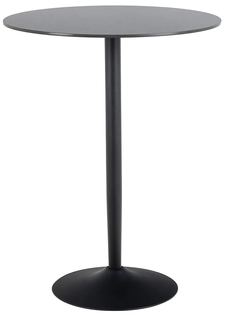 Keramický barový stůl Malta 105 cm černý mramor