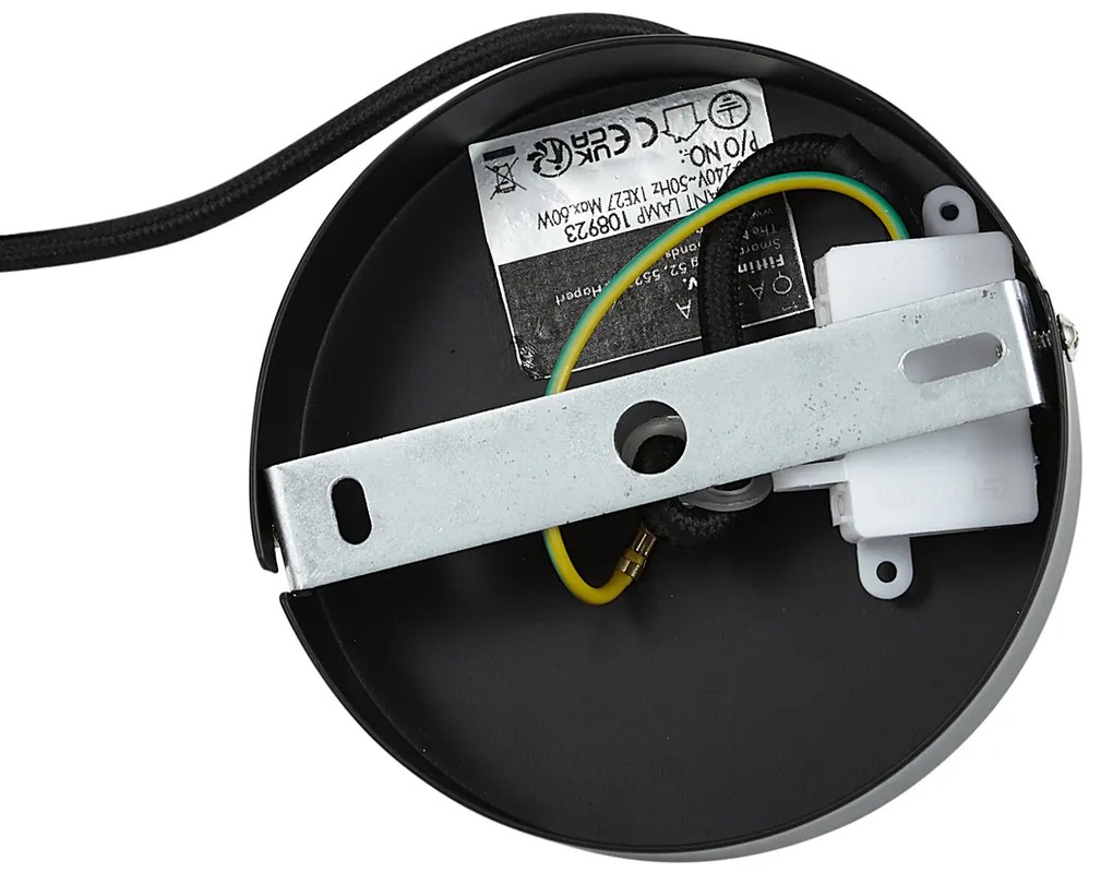 Škandinávske závesné svietidlo hnedé 45 cm - Lina Natural