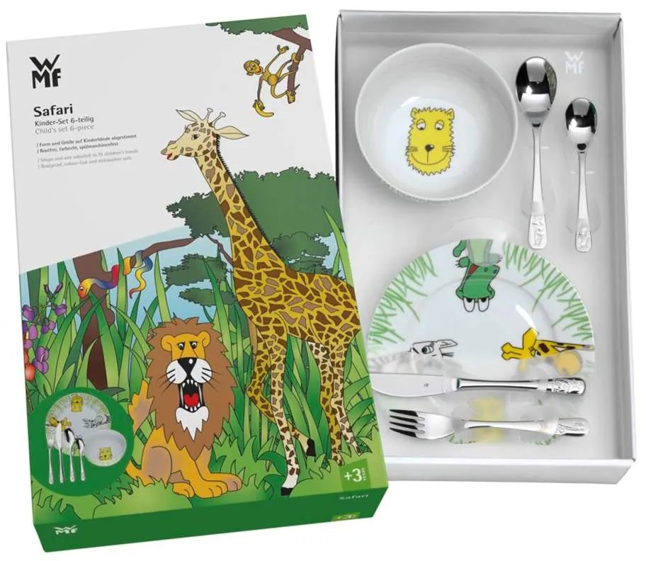 Detský jedálenský set WMF Safari 6 ks 1280029964