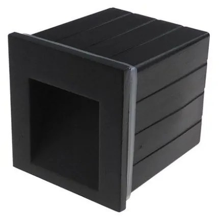 LED2 5100334 STEP IN Q zápustné hranaté exteriérové svietidlo 70x65mm 3W/100lm 3000K IP54 antracit