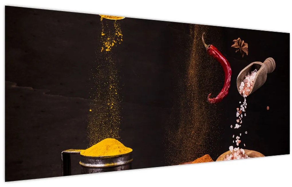 Obraz - Korenie v pohybe (120x50 cm)