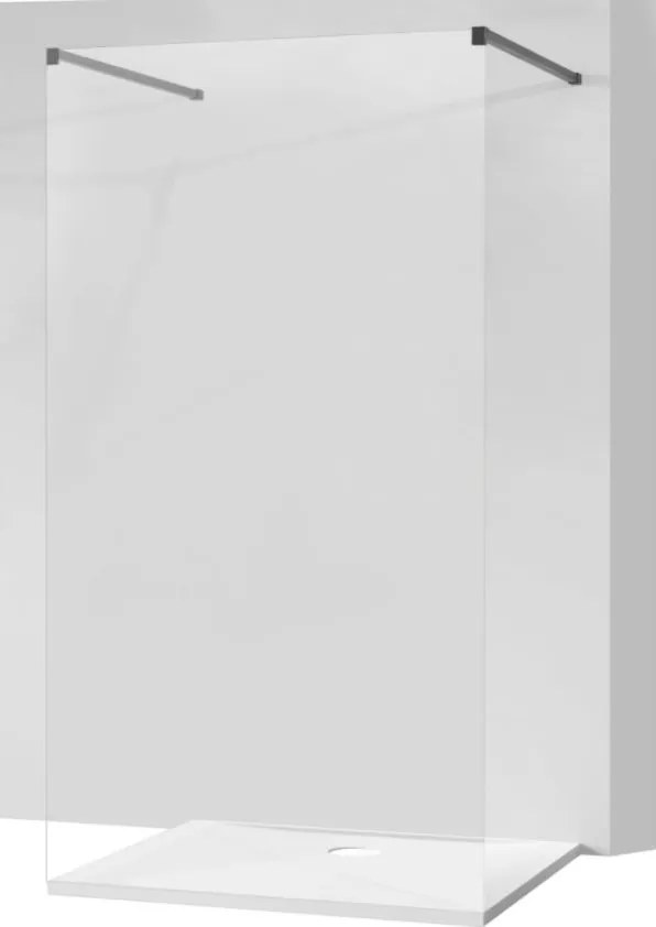 Variabilná sprchová zástena MAXMAX KIOTO 90x200 cm, 8 mm - číre sklo