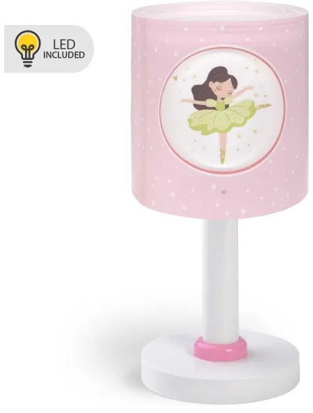Dalber 60911 - LED detská lampička PRINCESS DANCE 1xG4/4W/230V ružová