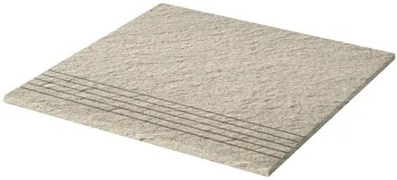 Schodovka Rako Taurus Granit tmavo béžová 30x30 cm protišmyk TCV34061.1