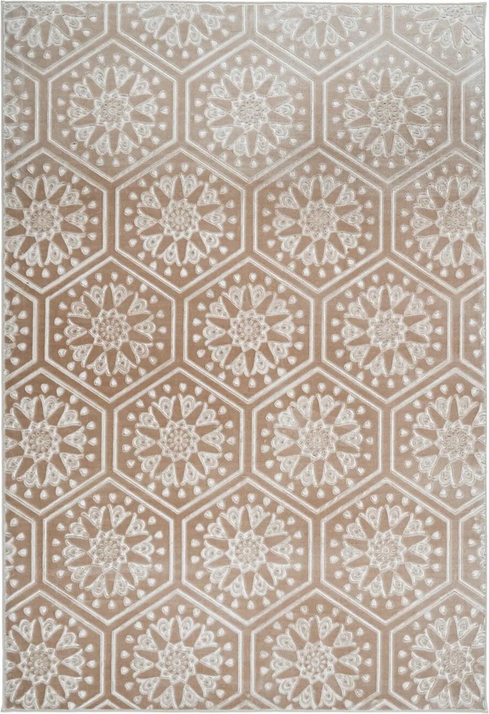 XXXLutz PLOCHO TKANÝ KOBEREC, 120/170 cm taupe - Online Only bytové doplnky - 005937110901