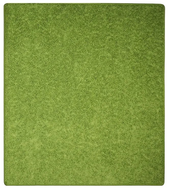 Vopi koberce Kusový koberec Color Shaggy zelený štvorec - 60x60 cm