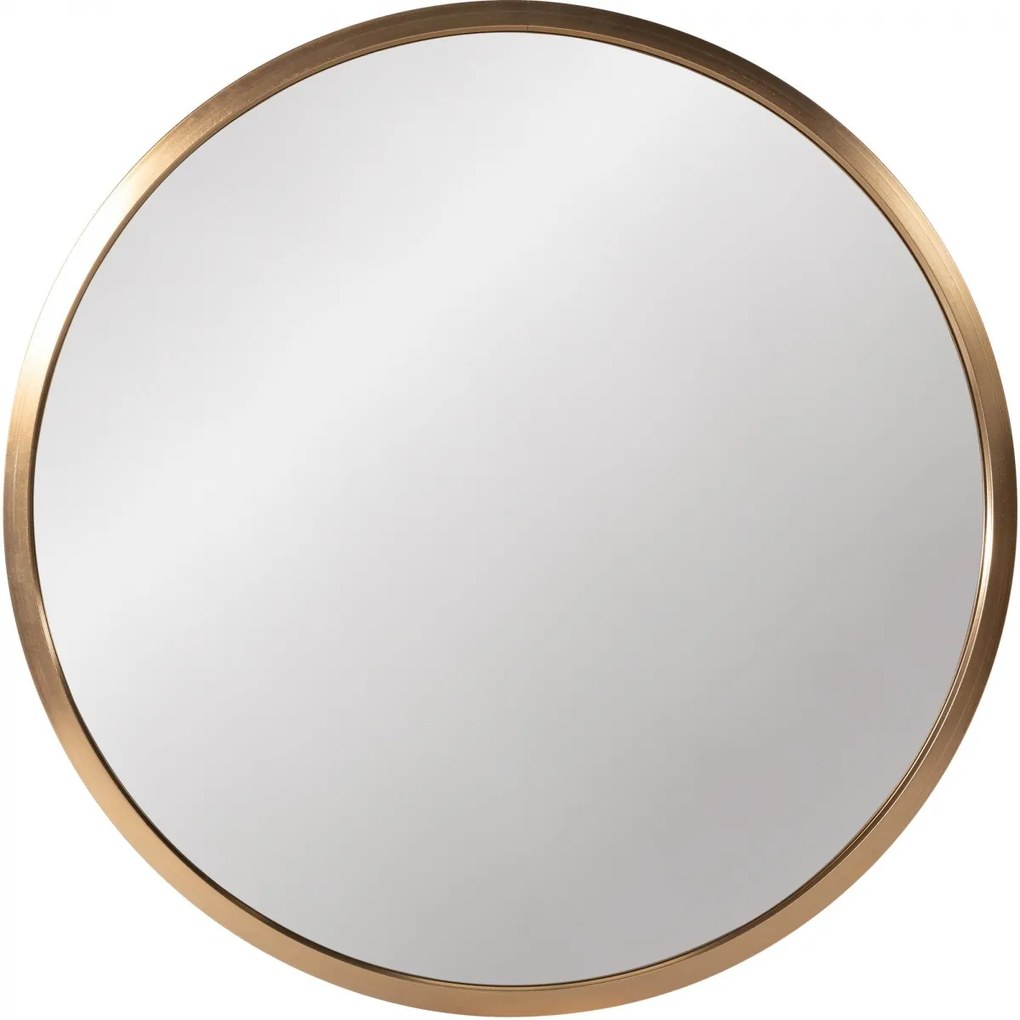 Nástenné zrkadlo Elsie S - 30x30 cm - Zlatá mat