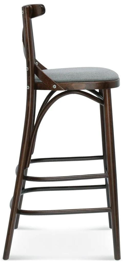 FAMEG BST-8810/2 - barová stolička Farba dreva: buk premium, Čalúnenie: látka CAT. C