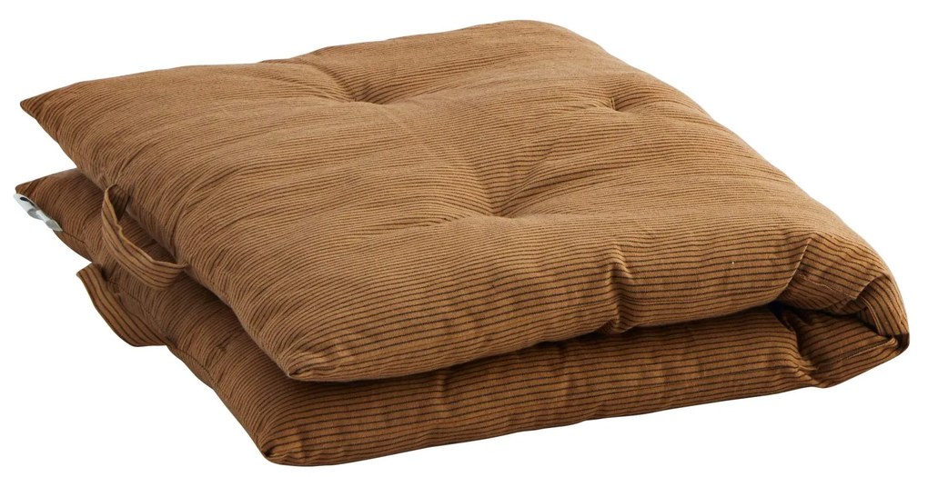 MADAM STOLTZ Bavlnený matrac Sugar Almond Striped 60 × 100 cm