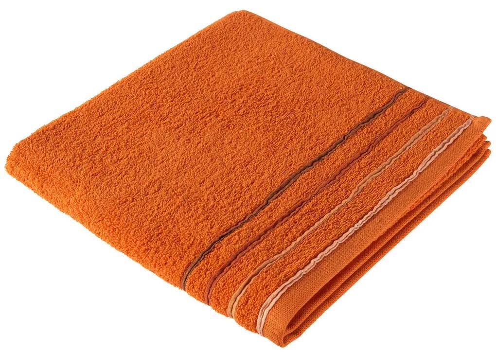 XXXLutz UTERÁK, 70/140 cm, oranžová Esposa - Kúpeľňový textil - 006792006802