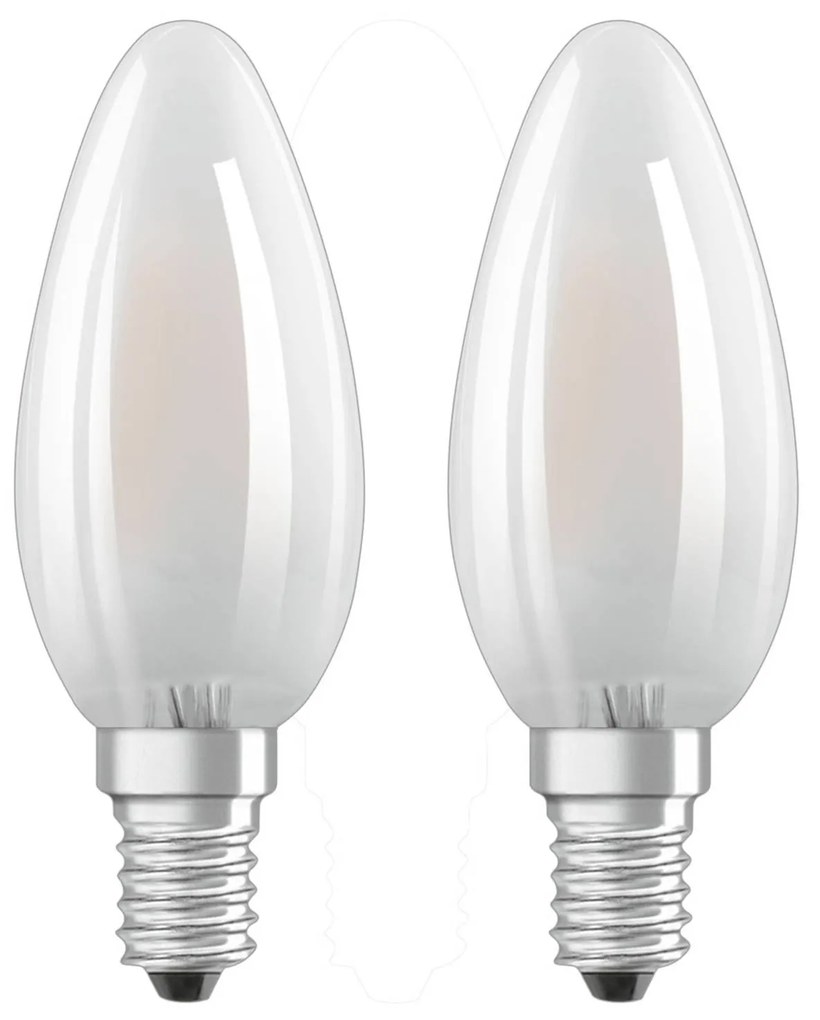 OSRAM LED žiarovka E14 4W teplá biela sada 2 ks