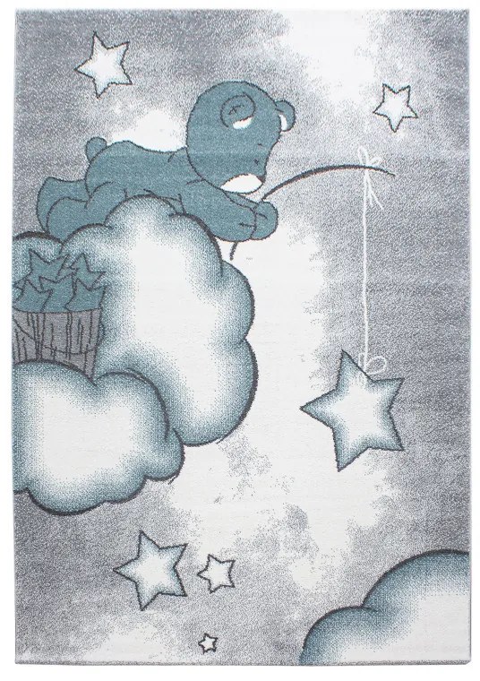 Ayyildiz, Kusový koberec Kids 580 blue, 80x150, modrá, detská izba