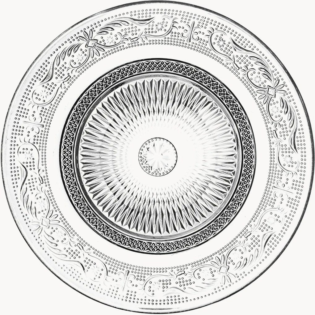 Dezertné taniere Classic, 6 ks