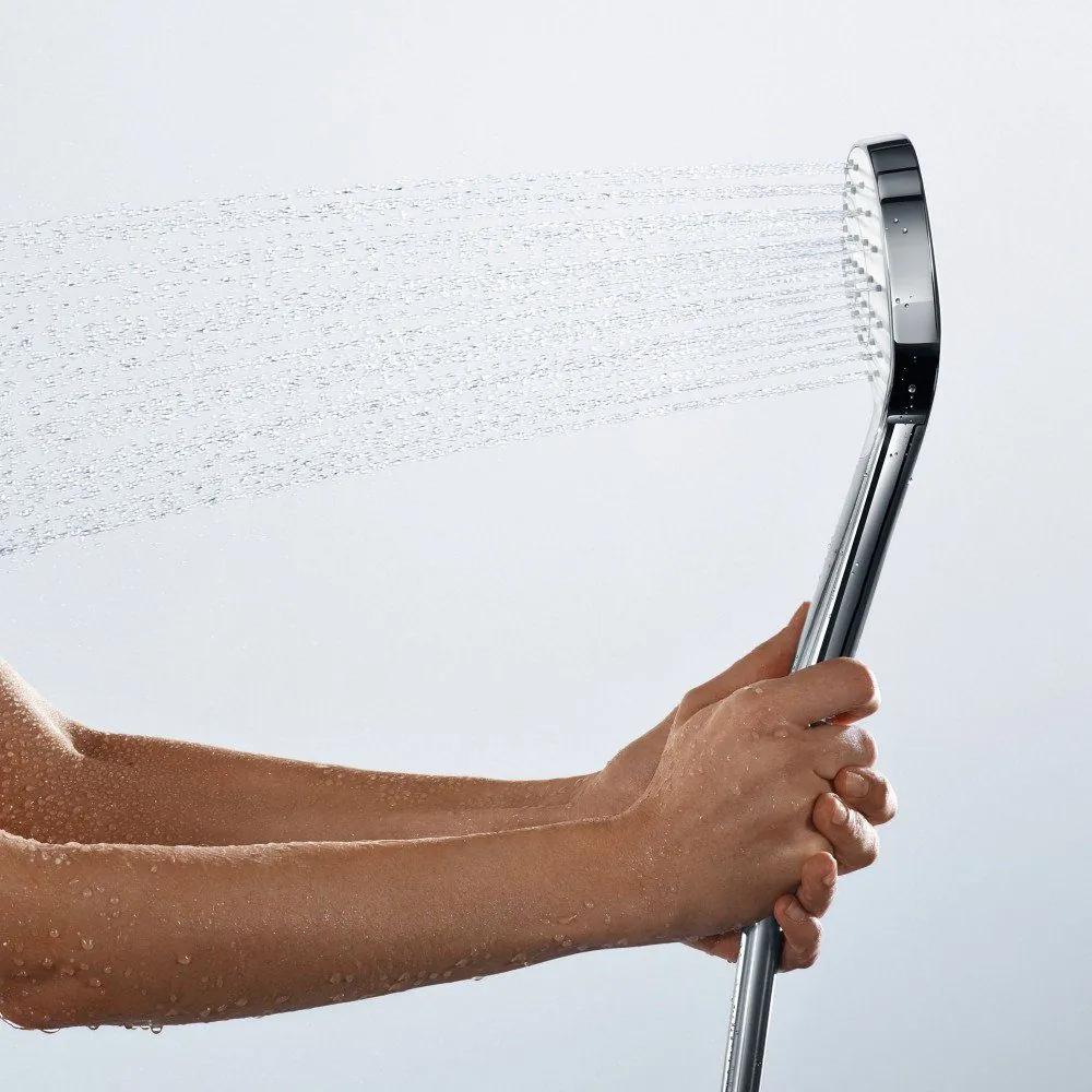 HANSGROHE Croma E ručná sprcha 1jet EcoSmart, 110 x 110 mm, biela/chróm, 26815400
