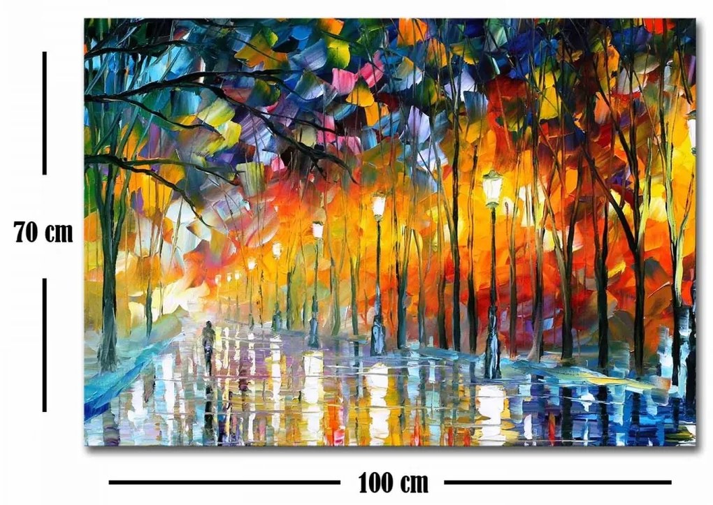 Obraz VEČERNÍ PARK IMPRESSE 70x100 cm